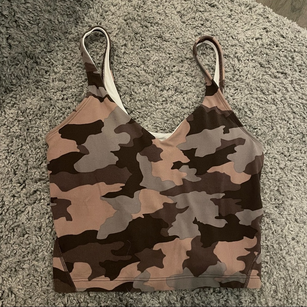 Lululemon size 4 Align Tank in Heritage 365 Camo Dusty